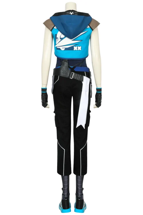 Valorant Jett Cosplay Costume | Game Outfit