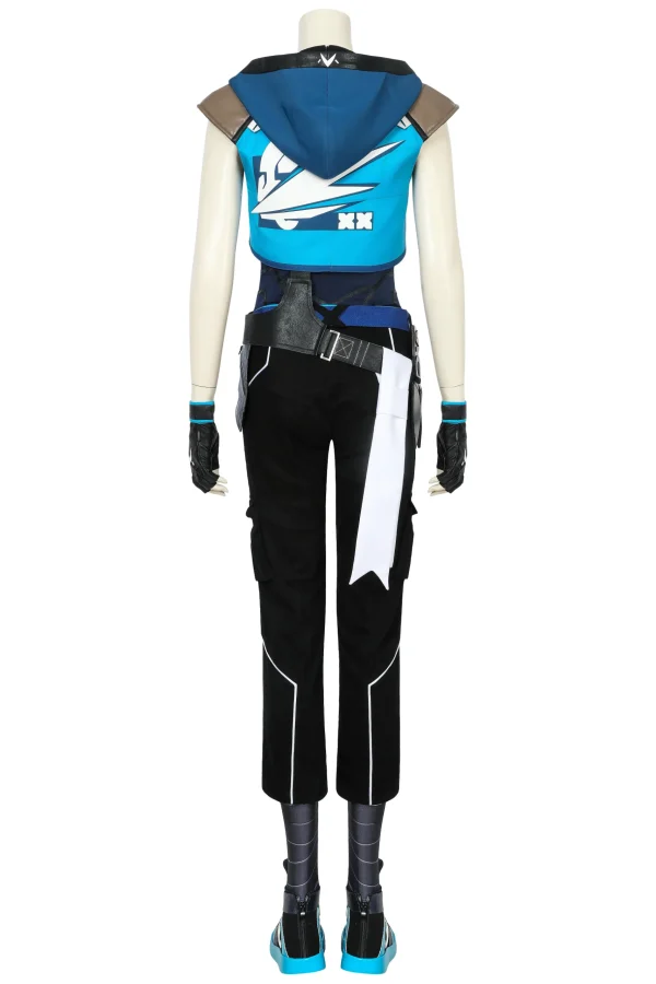 Valorant Jett Cosplay Costume | Game Outfit