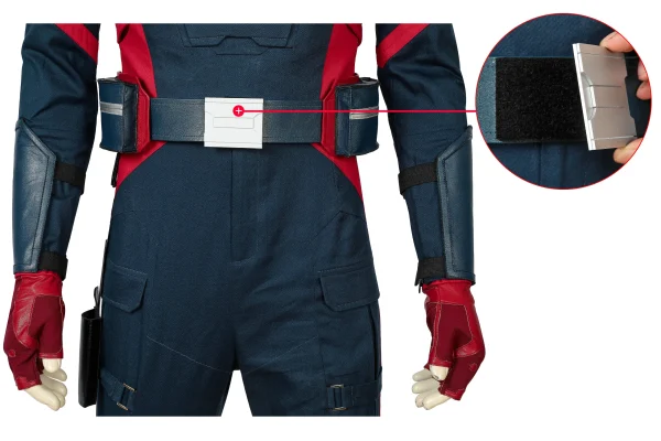 The Falcon and the Winter Soldier U.S. Agent Cosplay Costume | TV Series Outfit