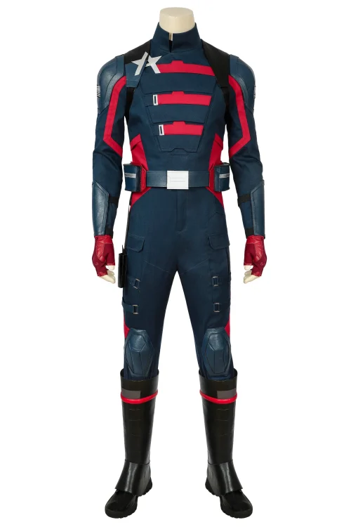 The Falcon and the Winter Soldier U.S. Agent Cosplay Costume | TV Series Outfit