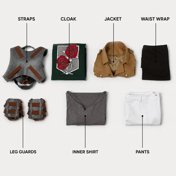 Attack on Titan Garrison Regiment Cosplay Costume | Anime Outfit