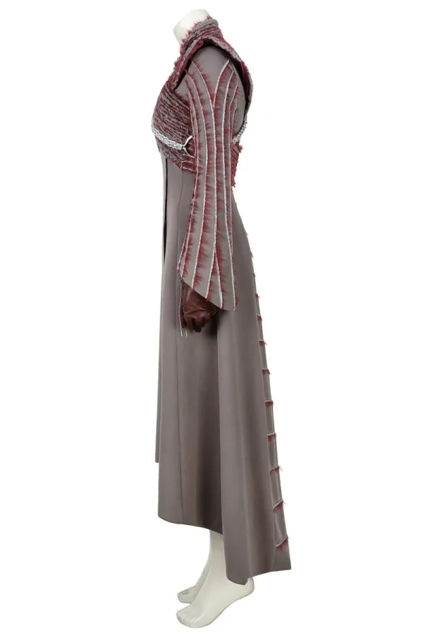 Game of Thrones Season 8 Daenerys Targaryen Mother of Dragons Cosplay Costume | TV Series Outfit