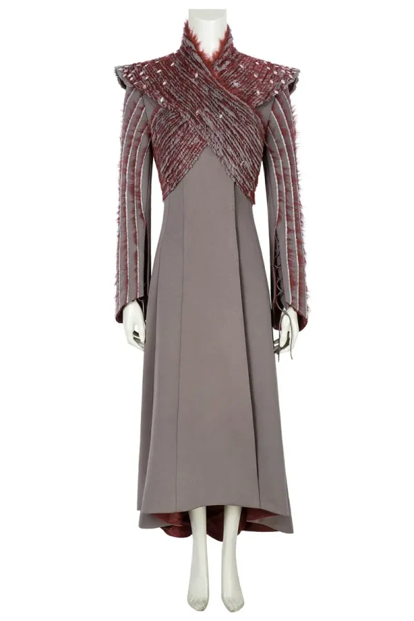 Game of Thrones Season 8 Daenerys Targaryen Mother of Dragons Cosplay Costume | TV Series Outfit