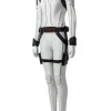Black Widow Natasha Romanoff White Suit Cosplay Costume | Hero Outfit