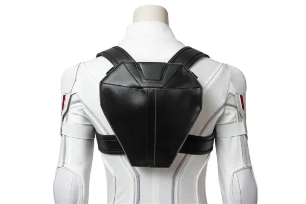 Black Widow Natasha Romanoff White Suit Cosplay Costume | Hero Outfit