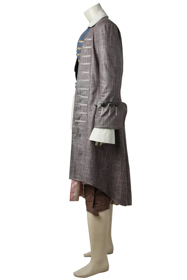 Pirates of the Caribbean: Dead Men Tell No Tales Captain Jack Sparrow Cosplay Costume | Movie Outfit