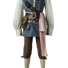 Pirates of the Caribbean: Dead Men Tell No Tales Captain Jack Sparrow Cosplay Costume | Movie Outfit
