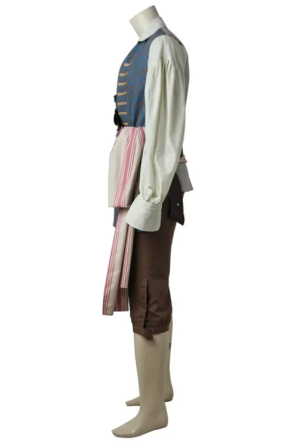 Pirates of the Caribbean: Dead Men Tell No Tales Captain Jack Sparrow Cosplay Costume | Movie Outfit