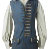 Pirates of the Caribbean: Dead Men Tell No Tales Captain Jack Sparrow Cosplay Costume | Movie Outfit