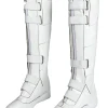 Black Widow Natasha Romanoff White Suit Cosplay Costume | Hero Outfit