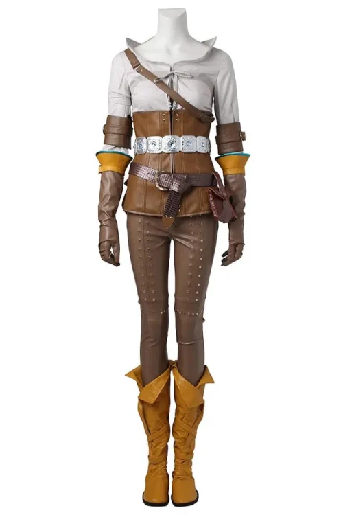 The Witcher 3: Wild Hunt Cirilla Ciri Cosplay Costume | Game Outfit