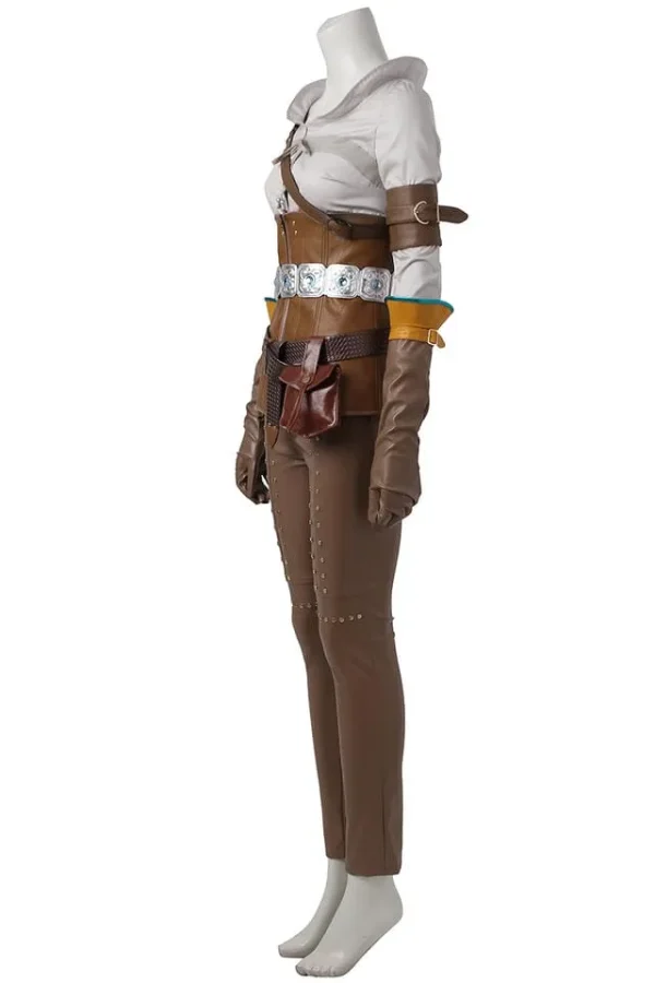 The Witcher 3: Wild Hunt Cirilla Ciri Cosplay Costume | Game Outfit