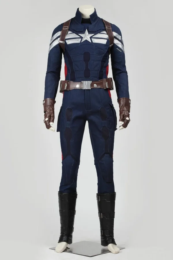 Captain America: The Winter Soldier Captain America Steve Rogers Cosplay Costume | Hero Outfit