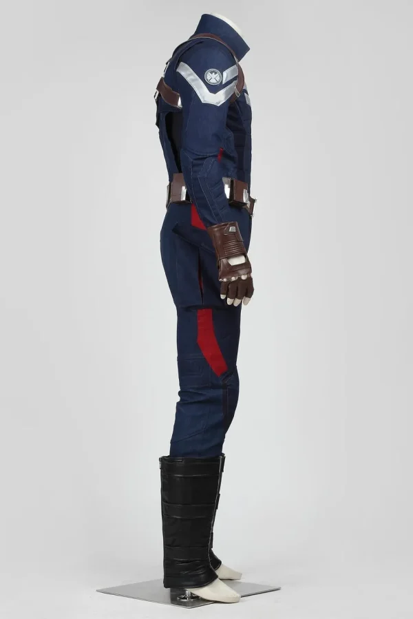 Captain America: The Winter Soldier Captain America Steve Rogers Cosplay Costume | Hero Outfit