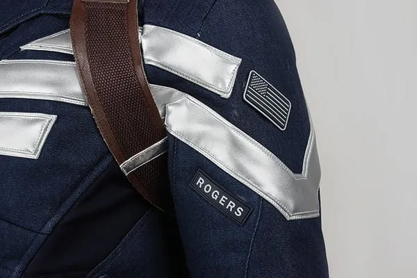 Captain America: The Winter Soldier Captain America Steve Rogers Cosplay Costume | Hero Outfit