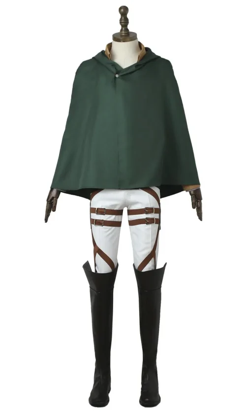 Attack on Titan Eren Yeager Survey Corps Cosplay Costume | Anime Outfit