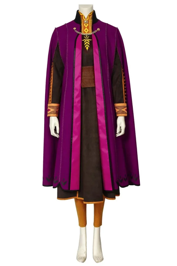 Frozen II Anna Cosplay Costume | Movie Outfit