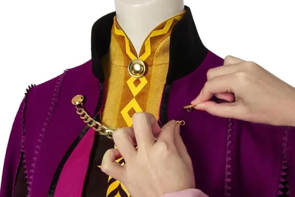 Frozen II Anna Cosplay Costume | Movie Outfit