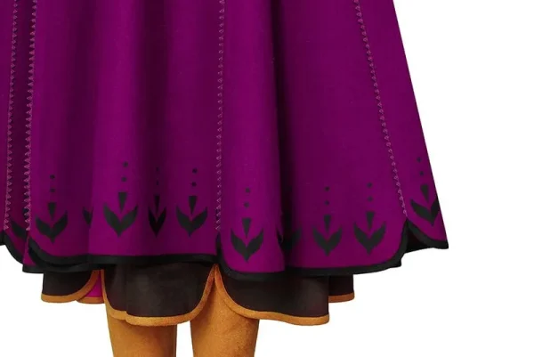 Frozen II Anna Cosplay Costume | Movie Outfit