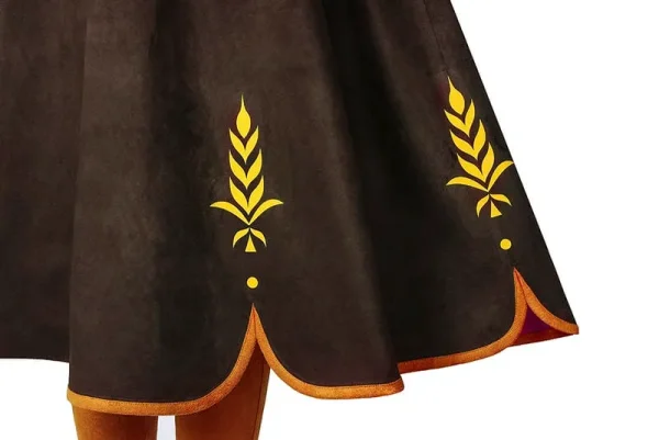 Frozen II Anna Cosplay Costume | Movie Outfit