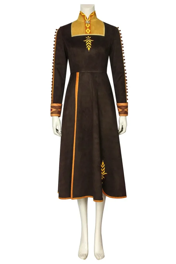 Frozen II Anna Cosplay Costume | Movie Outfit