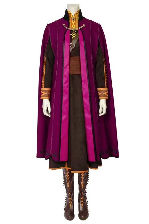 Frozen II Anna Cosplay Costume | Movie Outfit