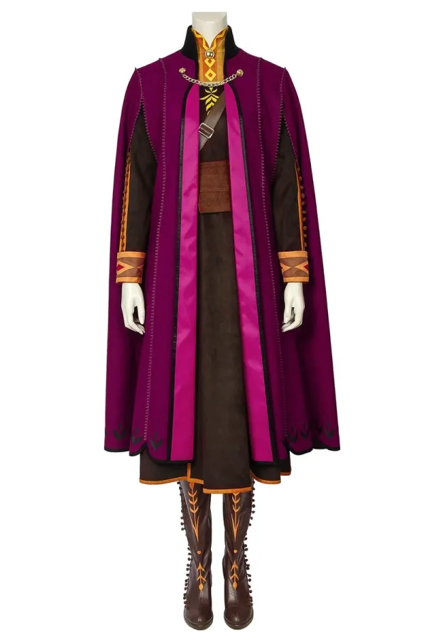Frozen II Anna Cosplay Costume | Movie Outfit