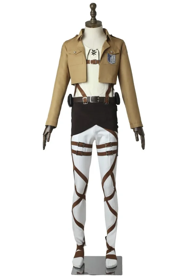 Attack on Titan Eren Yeager Survey Corps Cosplay Costume | Anime Outfit