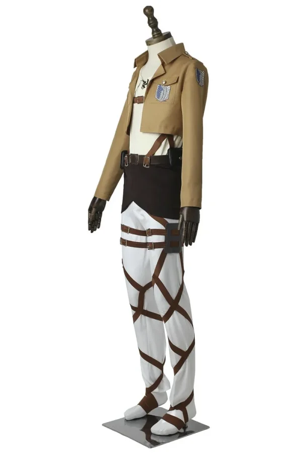 Attack on Titan Eren Yeager Survey Corps Cosplay Costume | Anime Outfit