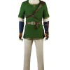 The Legend of Zelda: Twilight Princess Link Cosplay Costume | Game Outfit