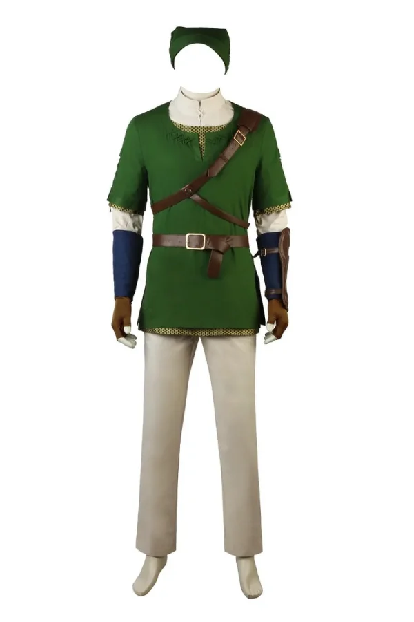 The Legend of Zelda: Twilight Princess Link Cosplay Costume | Game Outfit