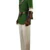 The Legend of Zelda: Twilight Princess Link Cosplay Costume | Game Outfit