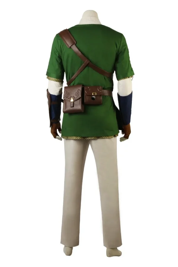 The Legend of Zelda: Twilight Princess Link Cosplay Costume | Game Outfit