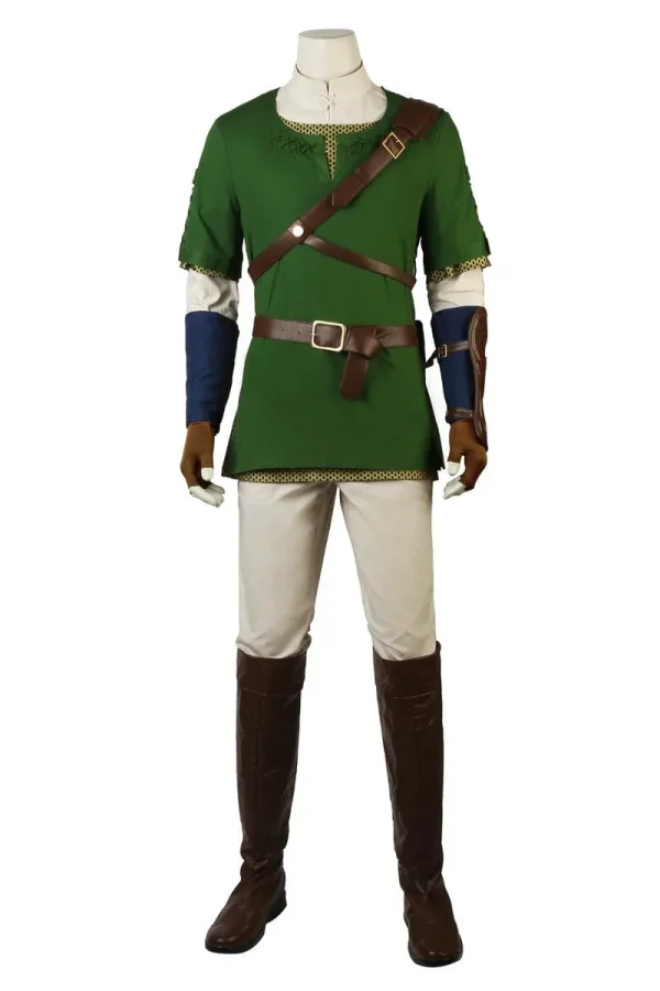 The Legend of Zelda: Twilight Princess Link Cosplay Costume | Game Outfit