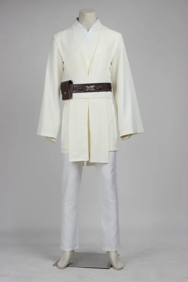 Star Wars Prequel Trilogy Jedi Knight Obi-Wan Kenobi Cosplay Costume | Movie Outfit