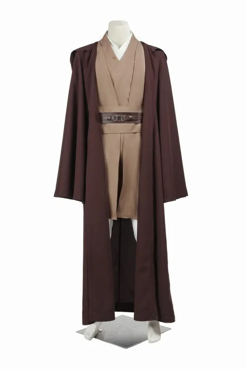 Star Wars Prequel Trilogy Jedi Master Mace Windu Cosplay Costume | Movie Outfit