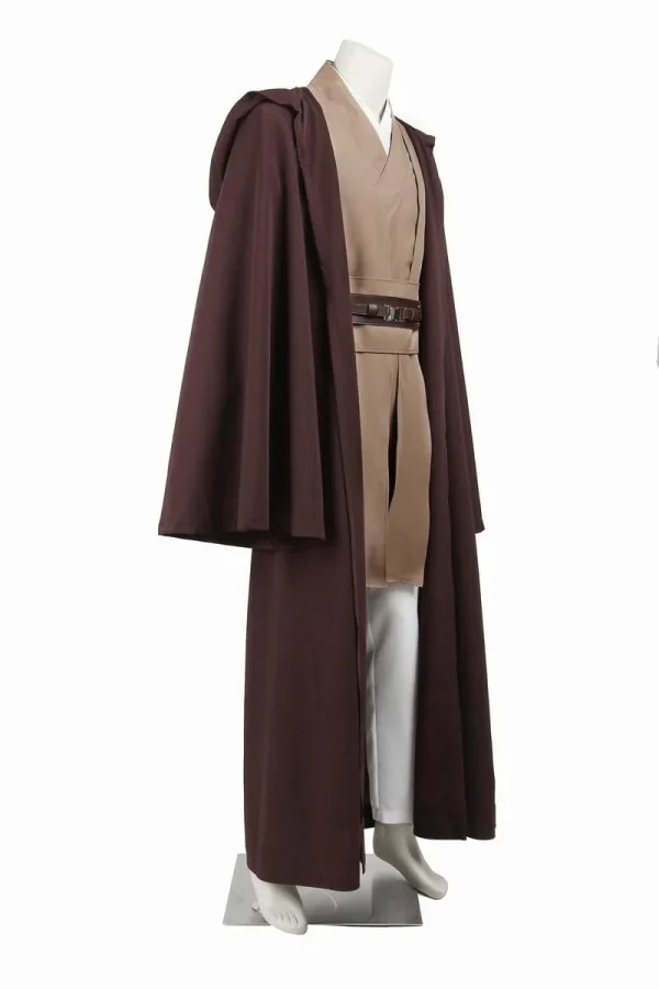 Star Wars Prequel Trilogy Jedi Master Mace Windu Cosplay Costume | Movie Outfit
