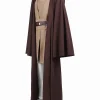 Star Wars Prequel Trilogy Jedi Master Mace Windu Cosplay Costume | Movie Outfit