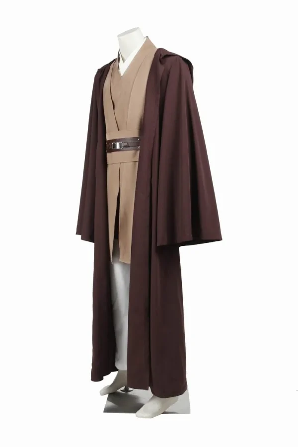 Star Wars Prequel Trilogy Jedi Master Mace Windu Cosplay Costume | Movie Outfit
