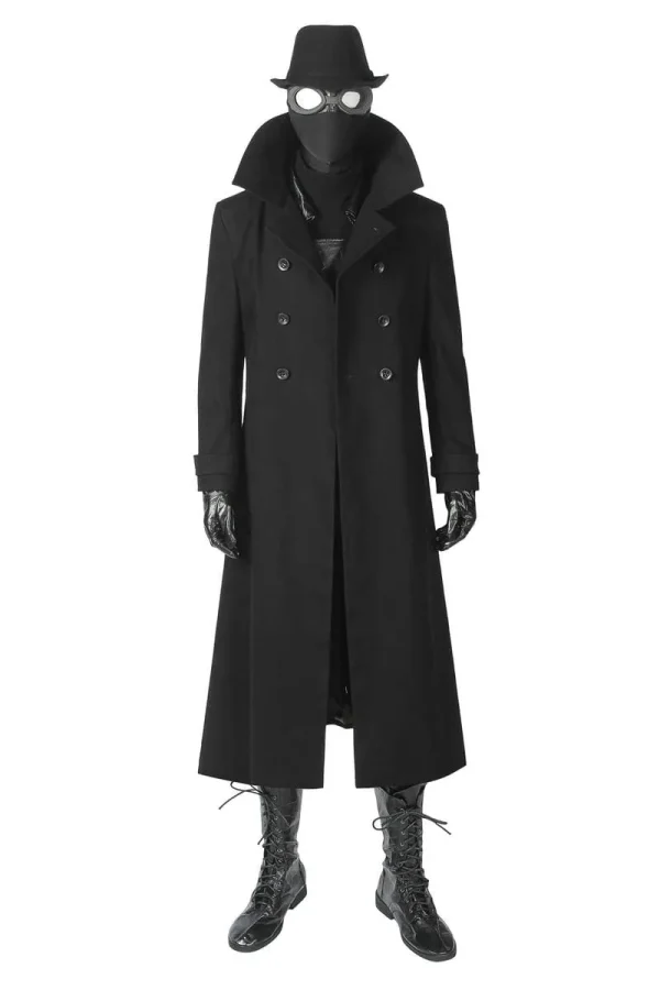 Spider-Man: Into the Spider-Verse Spider-Man Noir Cosplay Costume | Hero Outfit