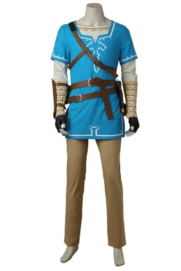 The Legend of Zelda: Breath of the Wild Link Cosplay Costume | Game Outfit