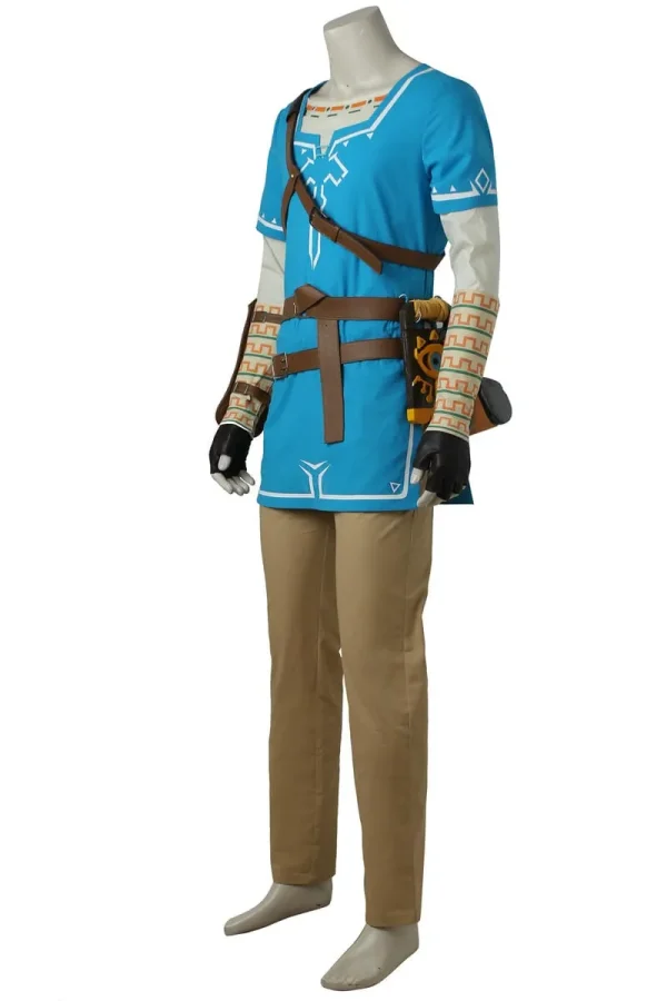 The Legend of Zelda: Breath of the Wild Link Cosplay Costume | Game Outfit