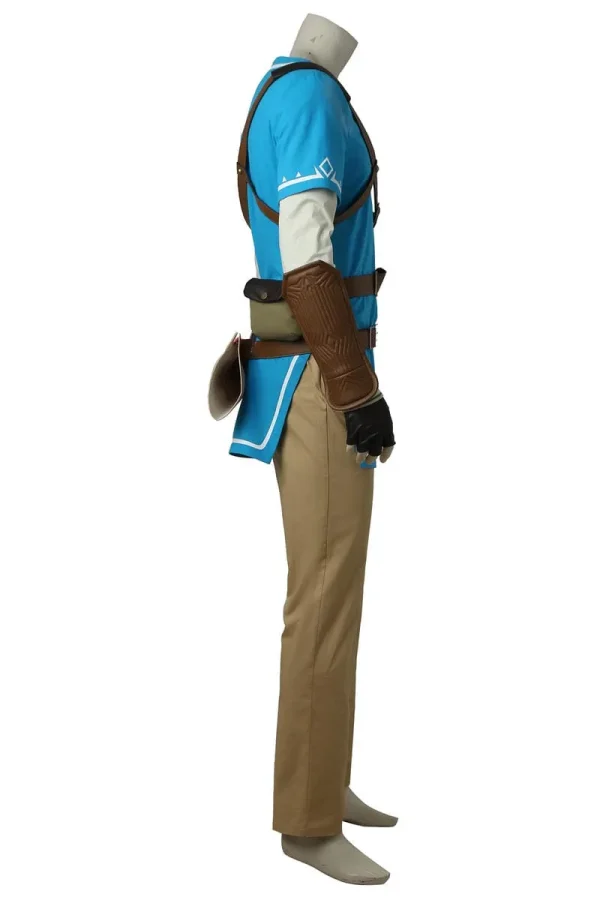 The Legend of Zelda: Breath of the Wild Link Cosplay Costume | Game Outfit