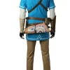 The Legend of Zelda: Breath of the Wild Link Cosplay Costume | Game Outfit