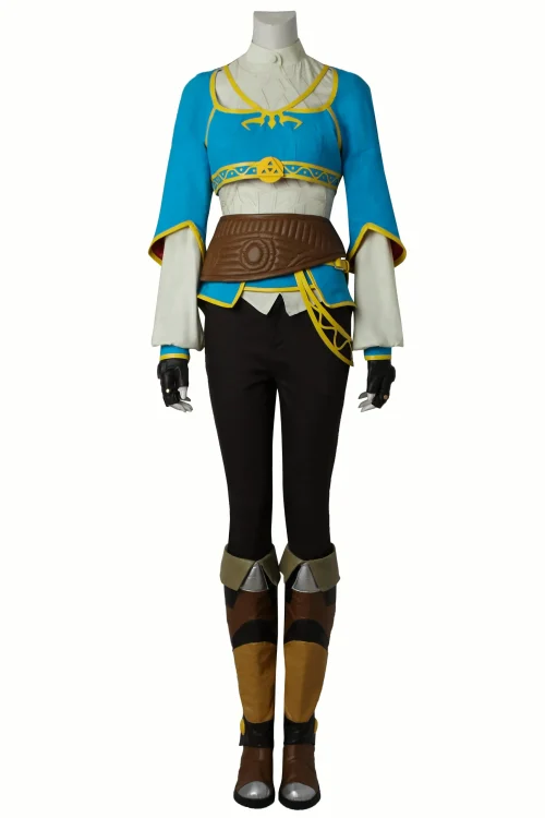 The Legend of Zelda: Breath of the Wild Princess Zelda Cosplay Costume | Game Outfit