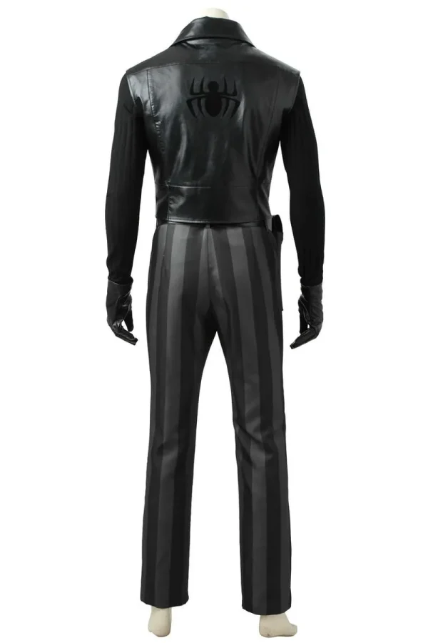 Spider-Man: Into the Spider-Verse Spider-Man Noir Cosplay Costume | Hero Outfit