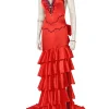 Final Fantasy VII Remake Aerith Gainsborough Cosplay Costume | Game Outfit
