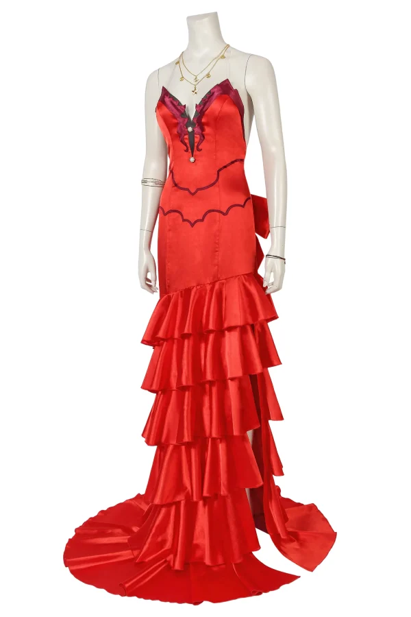 Final Fantasy VII Remake Aerith Gainsborough Cosplay Costume | Game Outfit