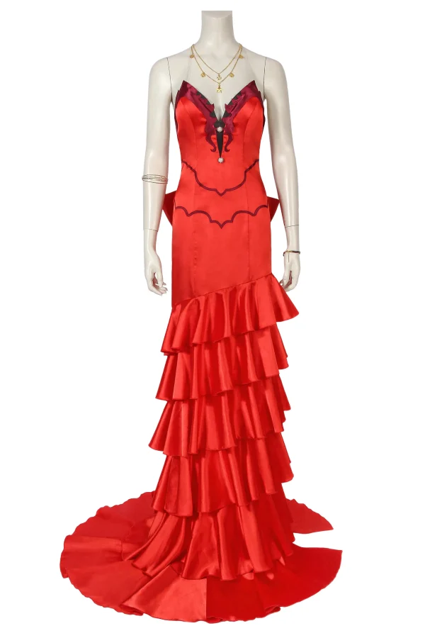 Final Fantasy VII Remake Aerith Gainsborough Cosplay Costume | Game Outfit