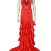 Final Fantasy VII Remake Aerith Gainsborough Cosplay Costume | Game Outfit